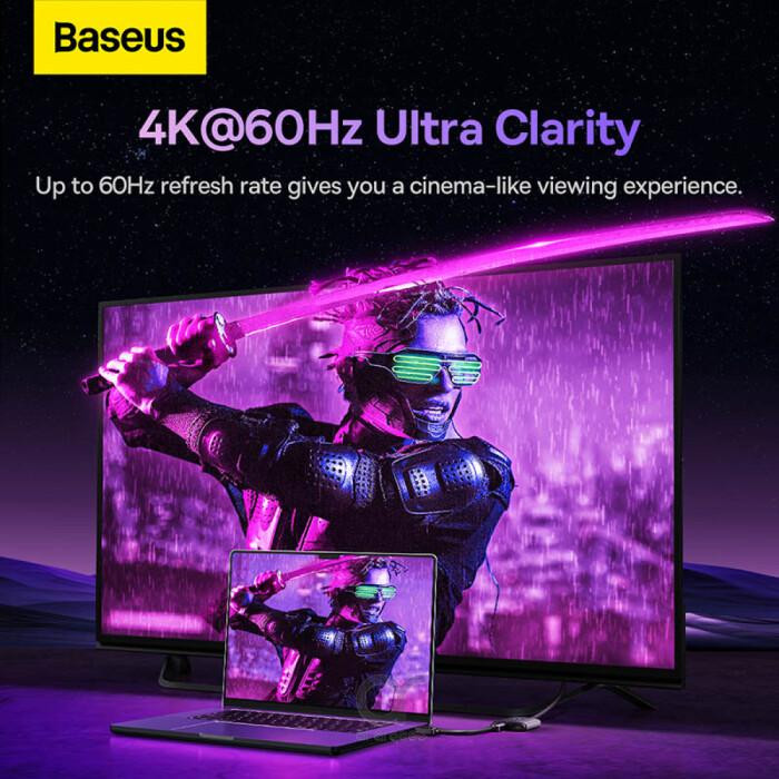 مبدل 1 در 2 HDMI بیسوس مدل AIRJOY