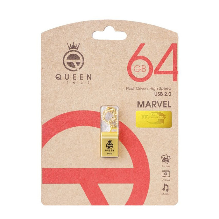فلش مموری کوئین تک مدل marvel-G ظرفیت 64 گیگابایت با رابط USB 2.0