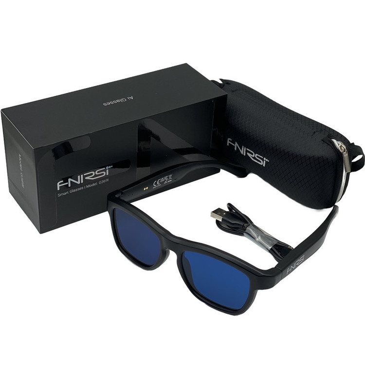 عینک هوشمند فنیرسی مدل G369I AI Translate & Touch Color‑Changing Lens
