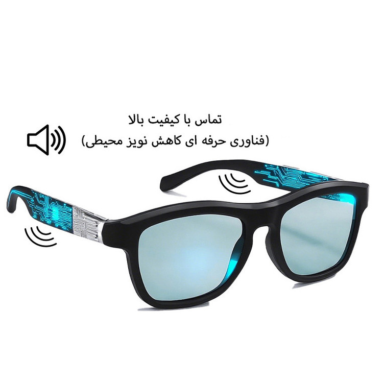 عینک هوشمند فنیرسی مدل G369I AI Translate & Touch Color‑Changing Lens