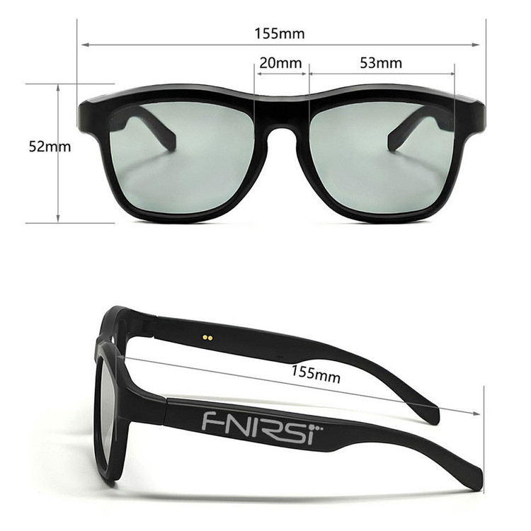 عینک هوشمند فنیرسی مدل G369I AI Translate & Touch Color‑Changing Lens