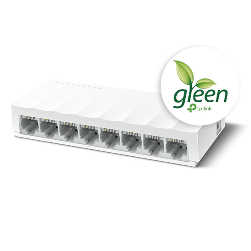 سوییچ 8 پورت مگابیتی و دسکتاپ تی پی-لینک مدل LS1008
