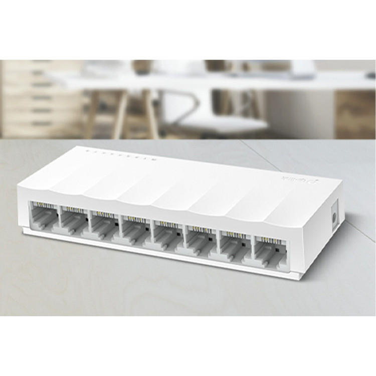 سوییچ 8 پورت مگابیتی و دسکتاپ تی پی-لینک مدل LS1008
