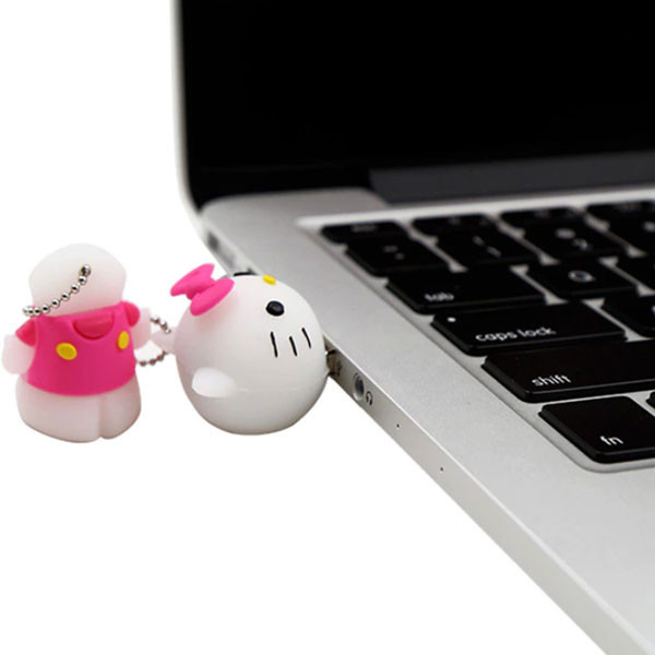 فلش مموری کینگ فست مدل Hello Kitty KI-17 ظرفیت 32 گیگابایت
