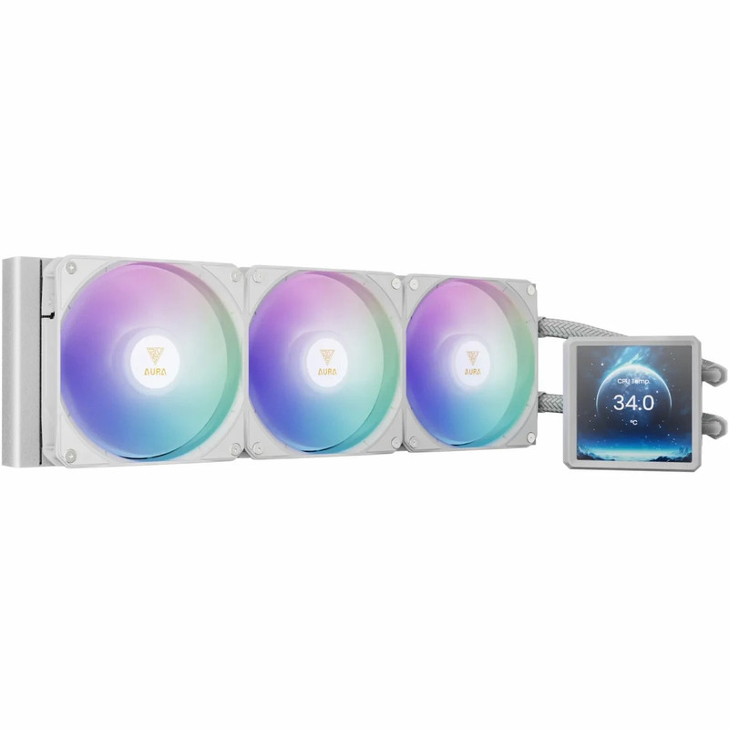 سیستم خنککننده آبی گیم دیاس مدل LCD GL360 WH
