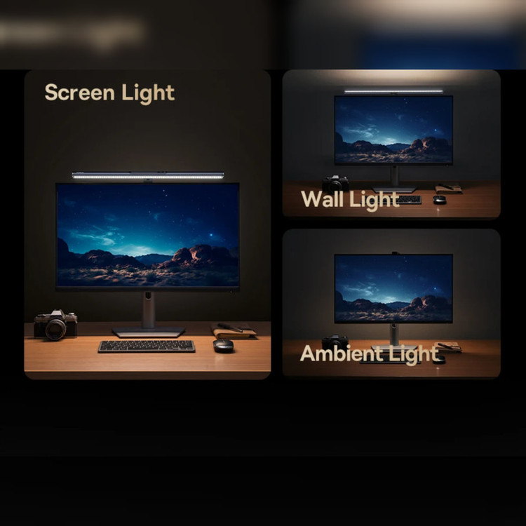 چراغ LED بالای مانیتور باسئوس مدل I-wok3