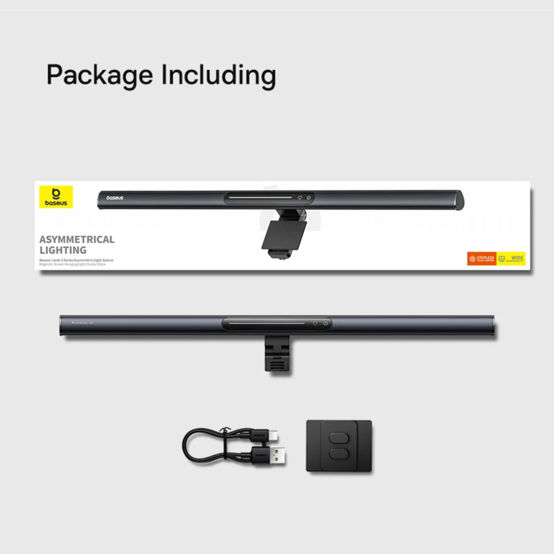 چراغ LED بالای مانیتور باسئوس مدل I-wok3