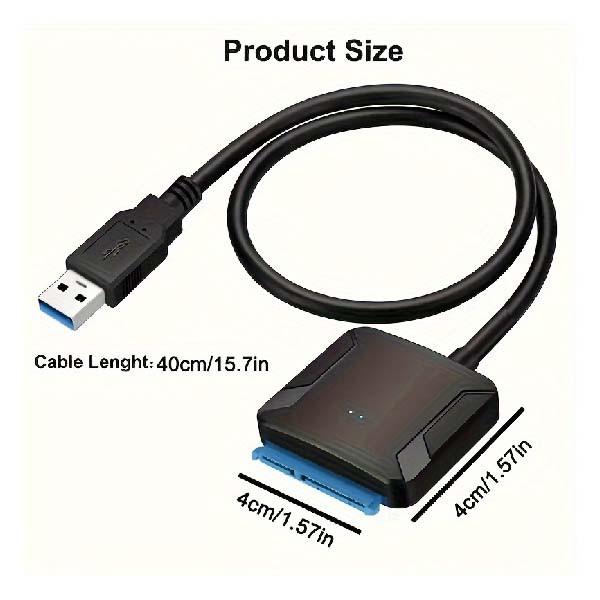 مبدل USB 3.0 به SATA مدل 12-V