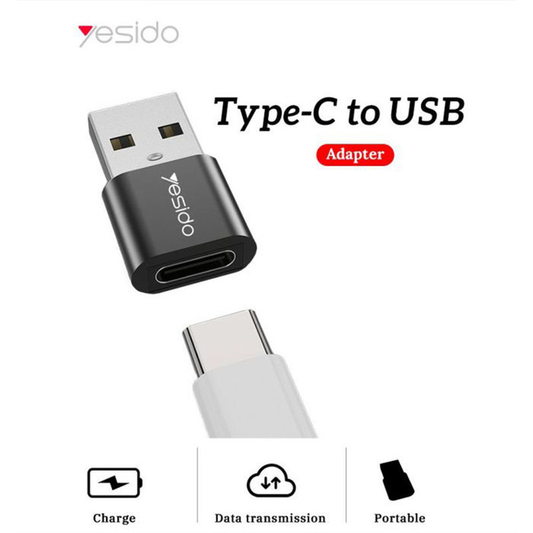 مبدل USB-C به USB یسیدو مدل GS09
