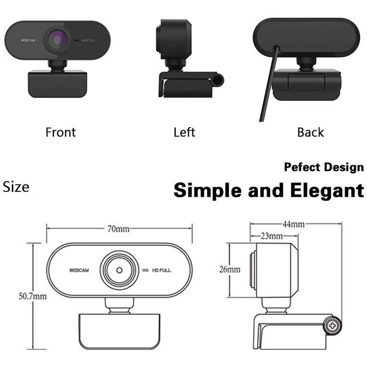 وب کم مدل chalpr FHD 1080p
