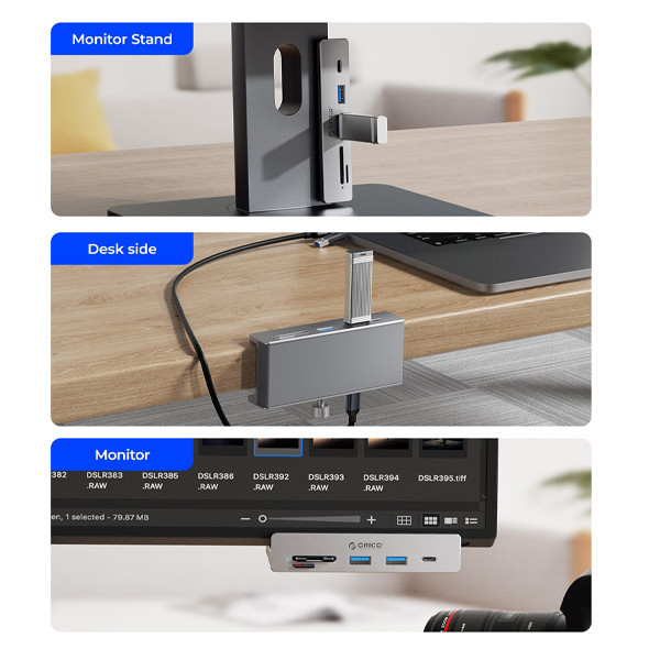 هاب 6 پورت USB اوریکو مدل MH5PC-10