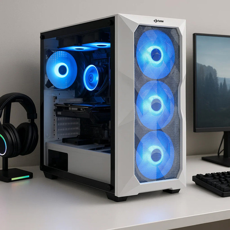 کیس کامپیوتر گیمینگ فاطر مدل FG-730-W