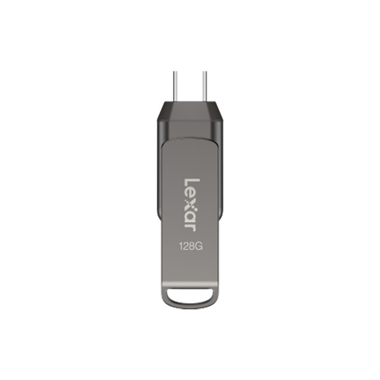 فلش مموری لکسار مدل Dual Drive D400 ظرفیت 128 گیگابایت با رابط USB 3.2