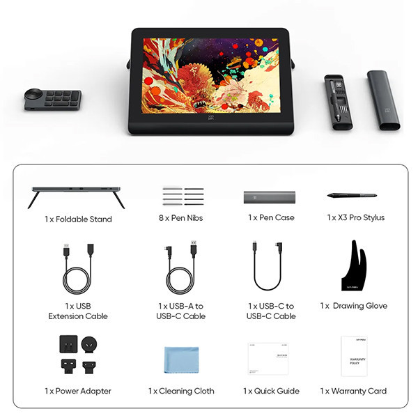 تبلت گرافیکی با صفحه نمایش 14 اینچ ایکس پی-پن مدل Artist Pro 14 Gen 2