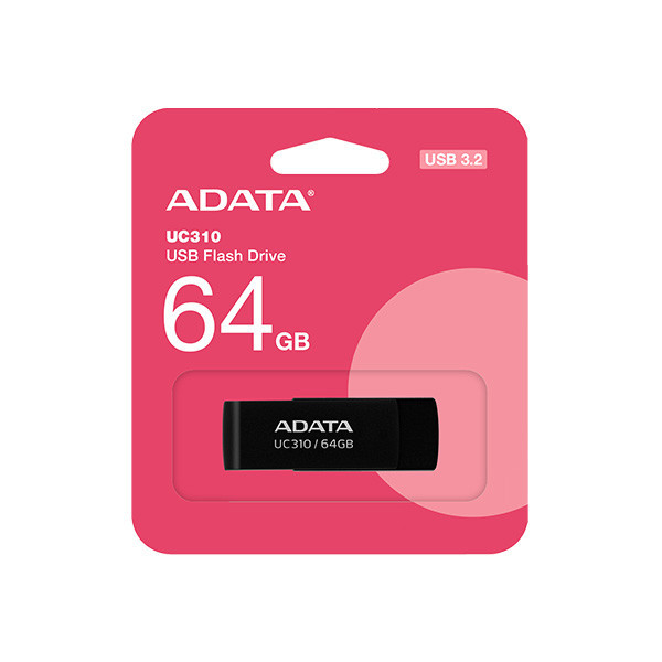 فلش مموری ای دیتا مدل UC310 ظرفیت 64 گیگابایت با رابط USB 3.2