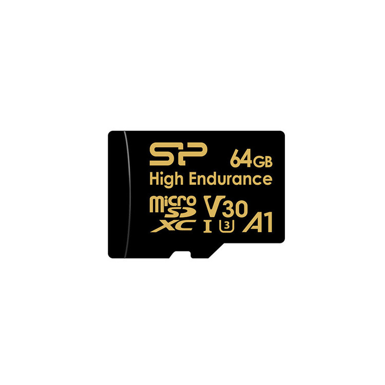 کارت حافظه microSDHC سیلیکون پاور مدل Golden series Superior کلاس 10 استاندارد UHS-I U3 سرعت 100MBps ظرفیت 64 گیگابایت
