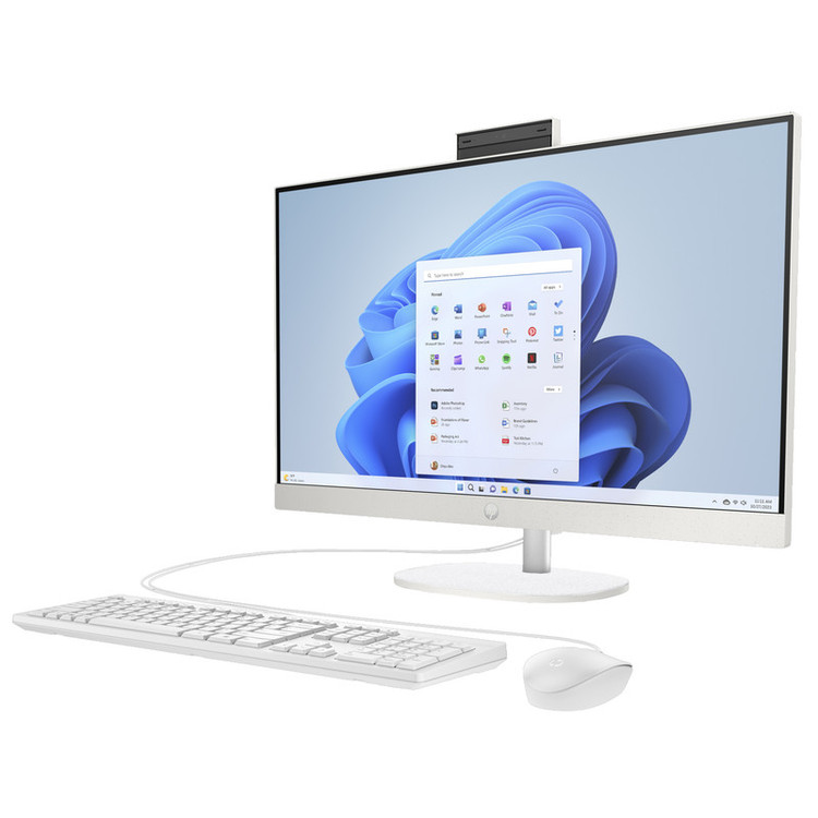 کامپیوتر همه کاره 23.8 اینچ اچ پی مدل 24 CR0315nh-i3 1315U 8GB 512SSD UHD