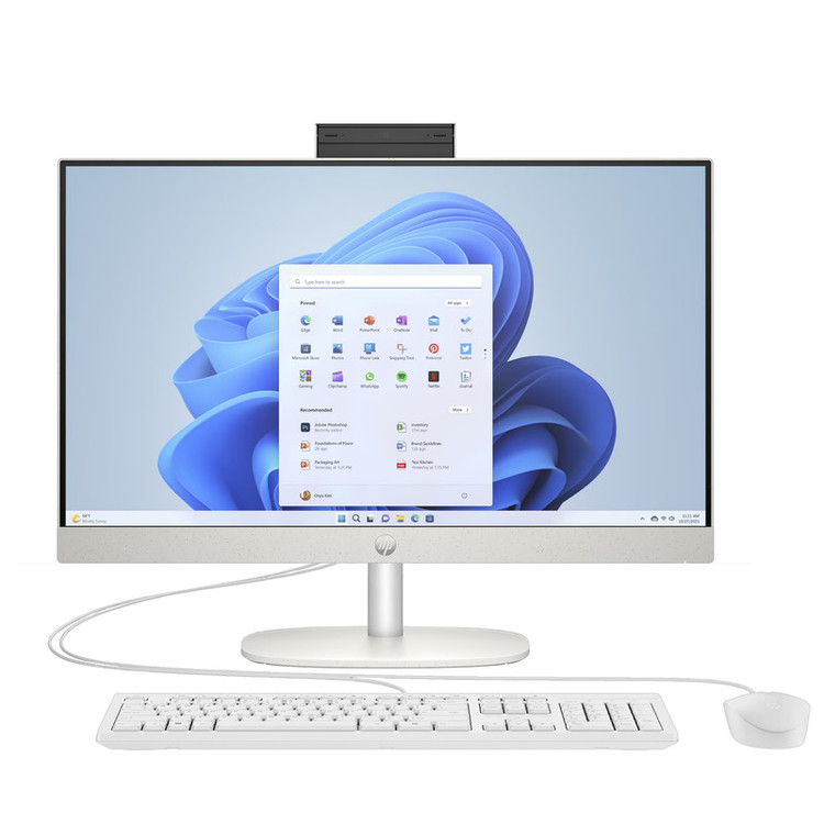 کامپیوتر همه کاره 23.8 اینچ اچ پی مدل 24 CR0315nh-i3 1315U 8GB 512SSD UHD