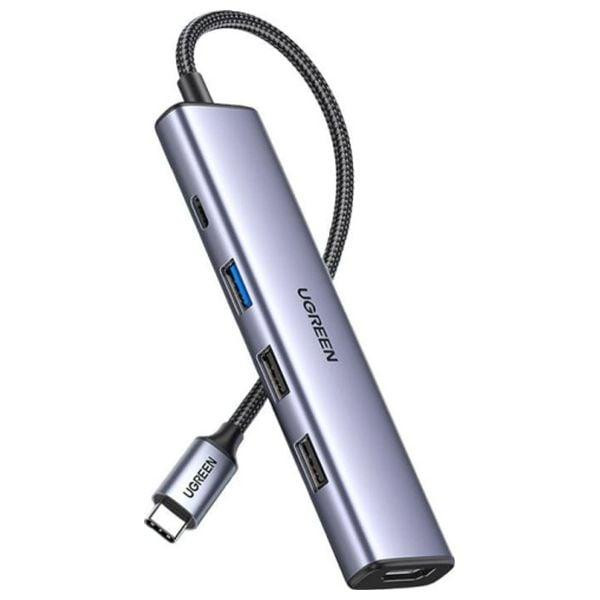 هاب 5 پورت USB-C یوگرین مدل CM478-15495
