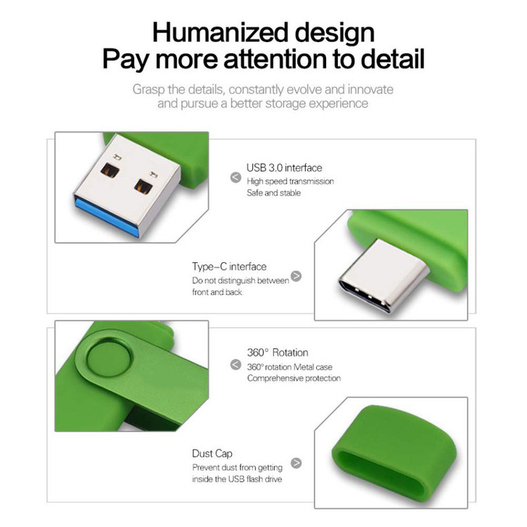 فلش مموری سمگپرس مدل OTG USB Type C ظرفیت 64 گیگابایت