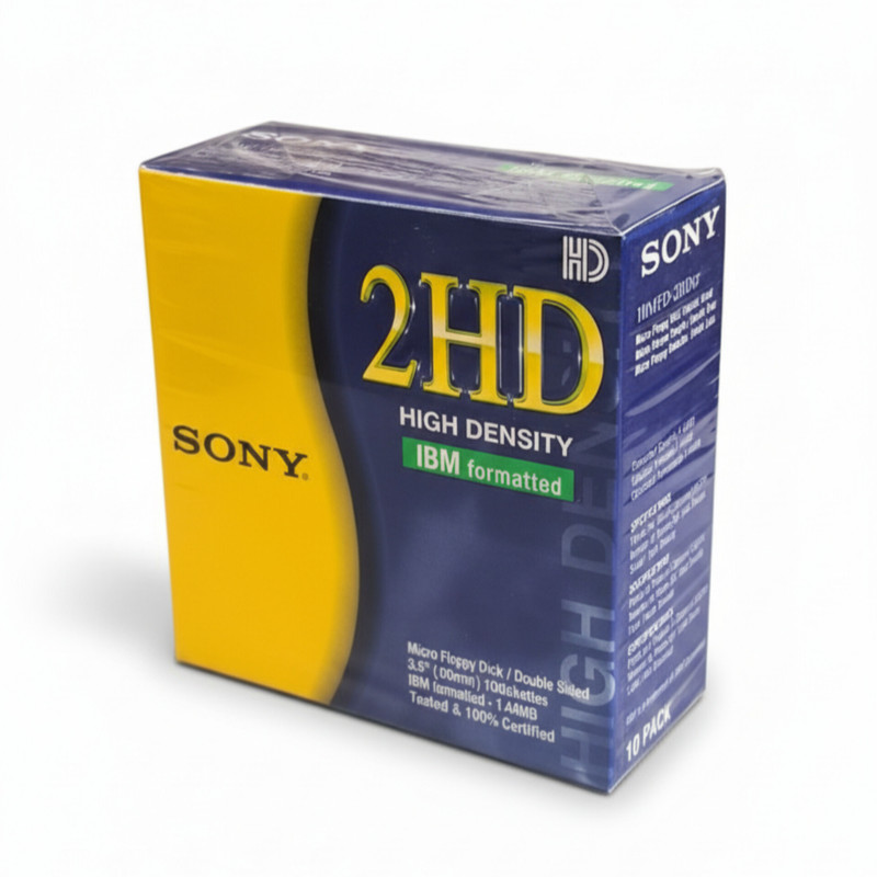 فلاپی دیسک سونی مدل 2HD-1.44Mb بسته 10 عددی