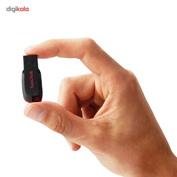 فلش مموری سن دیسک مدل Cruzer Blade CZ50 ظرفیت 128 گیگابایت با رابط USB 2.0