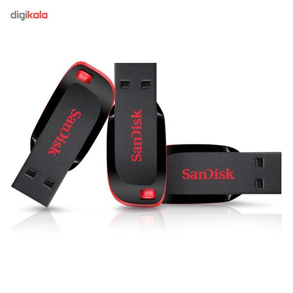 فلش مموری سن دیسک مدل Cruzer Blade CZ50 ظرفیت 128 گیگابایت با رابط USB 2.0