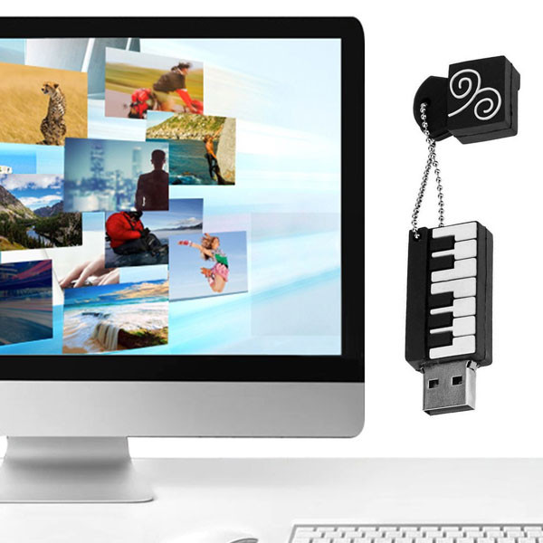 فلش مموری کینگ فست مدل Piano MU-17 ظرفیت 32 گیگابایت