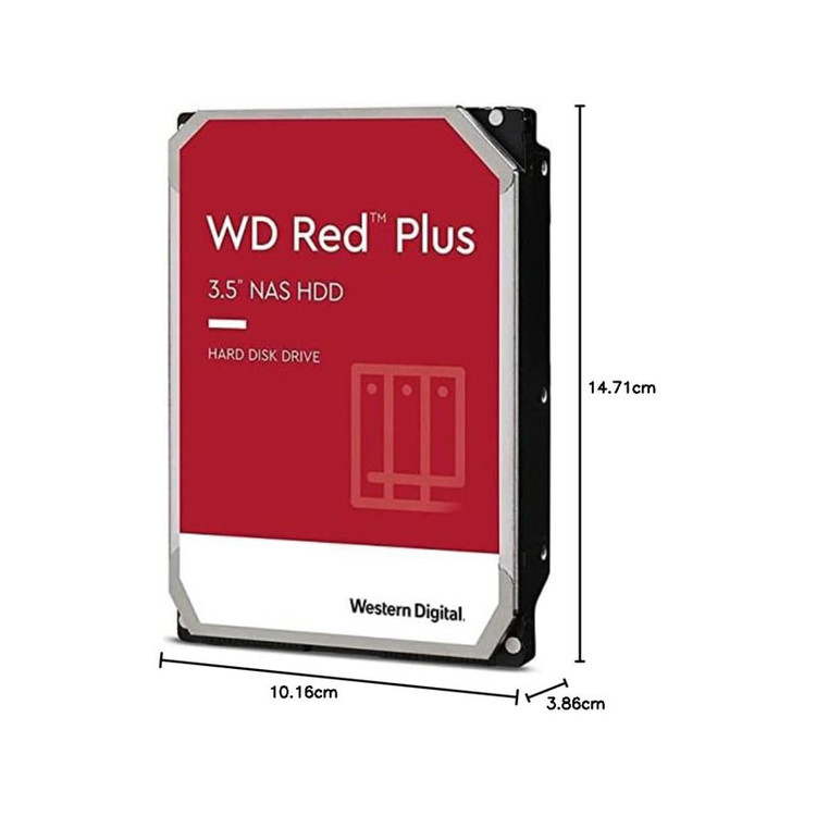 هارد دیسک اینترنال وسترن دیجیتال با رابط SATA 3.0 مدل WD12TB WD120EFGX ظرفیت 12 ترابایت
