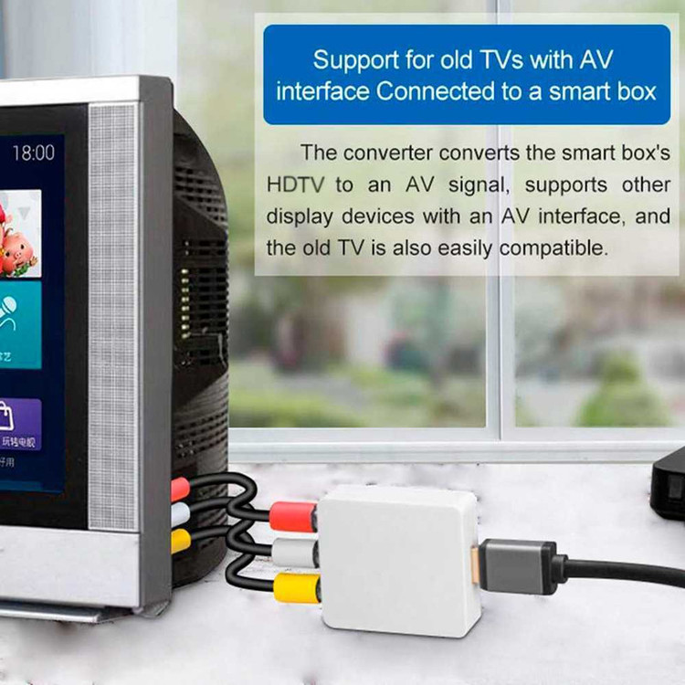 مبدل HDMI به AV مدل HDMI2AV