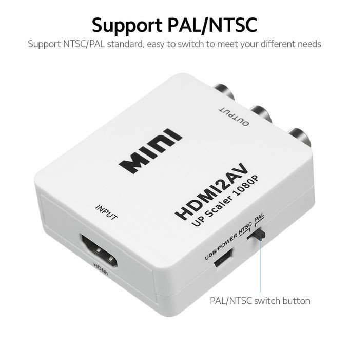 مبدل HDMI به AV مدل HDMI2AV