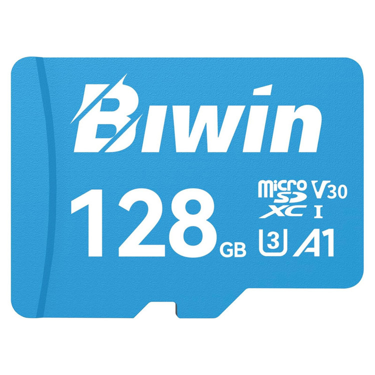 کارت حافظه microSDXC بیوین مدل MS100 کلاس 10 استاندارد UHS-I U3 V30 A1 سرعت 100MBps ظرفیت 128 گیگابایت