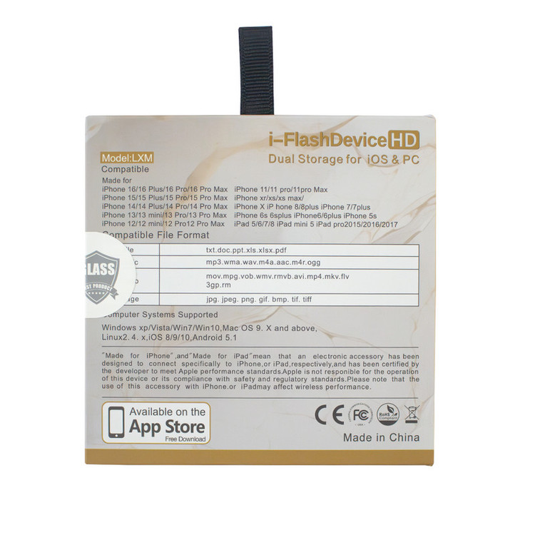 فلش مموری مدل LXM ظرفیت 1 ترابایت با رابط microUSB، USB Type-C، USB 3.2، لایتنینگ