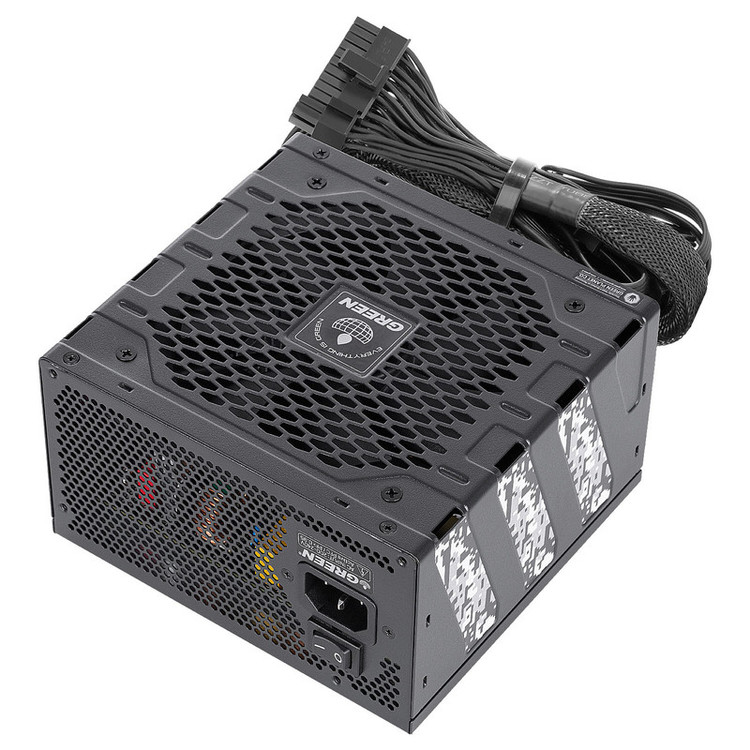 منبع تغذیه کامپیوتر 700W وات گرین مدل GP700A-GED V3.1 (ATX 3.1)
