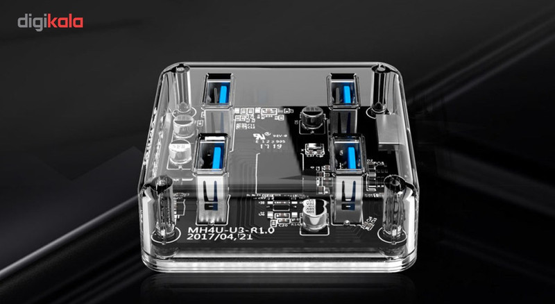 هاب USB 3.0 چهار پورت اوریکو مدل MH4U-U3
