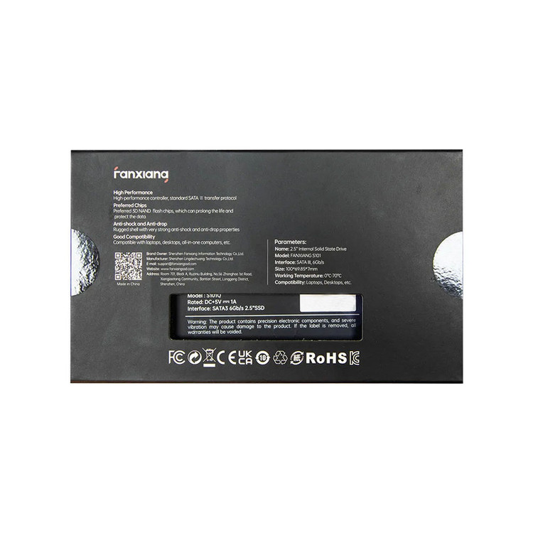 اس اس دی اینترنال SATA III فانشیانگ مدل S101 ظرفیت 128 گیگابایت