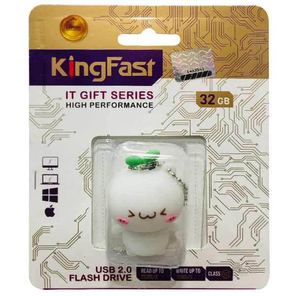 فلش مموری کینگ فست مدل Budding pop CT-29 ظرفیت 32 گیگابایت