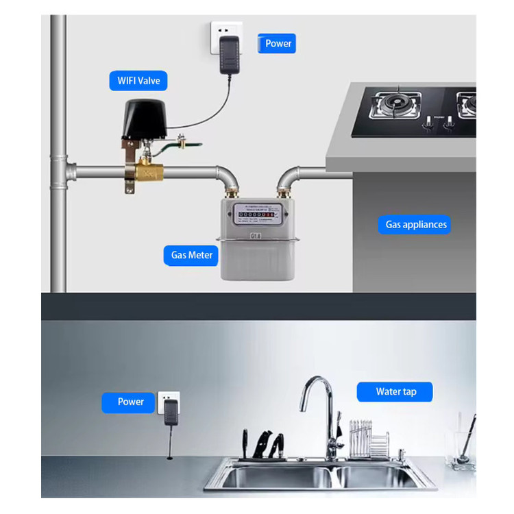 شیربرقی هوشمند مدل BLE & WIFI