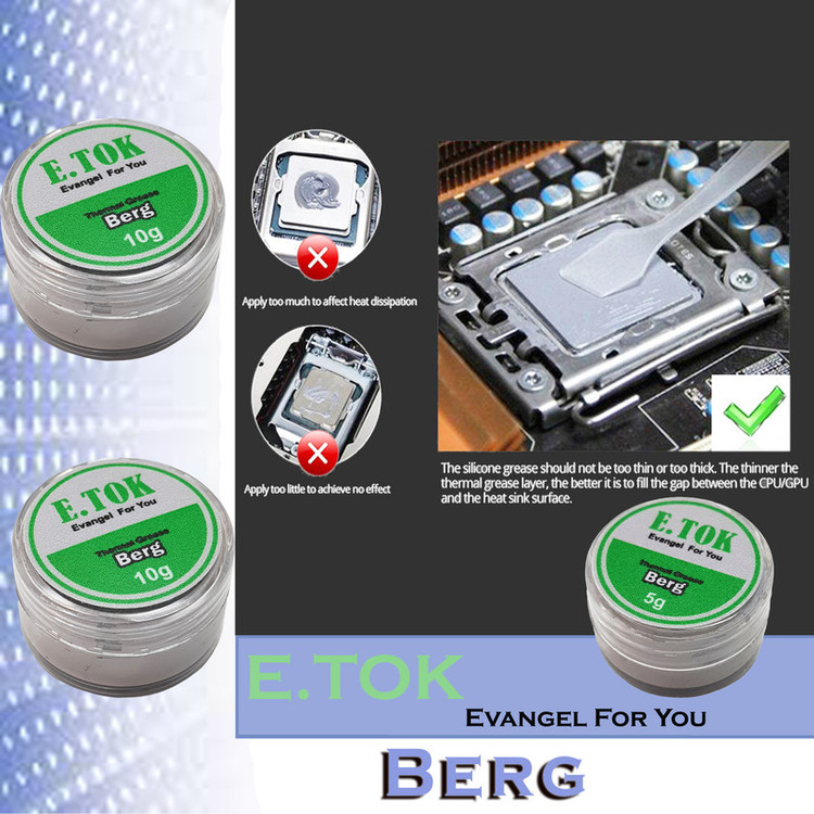 خمیر سیلیکون ایتوک مدل Berg 10g بسته 2 عددی