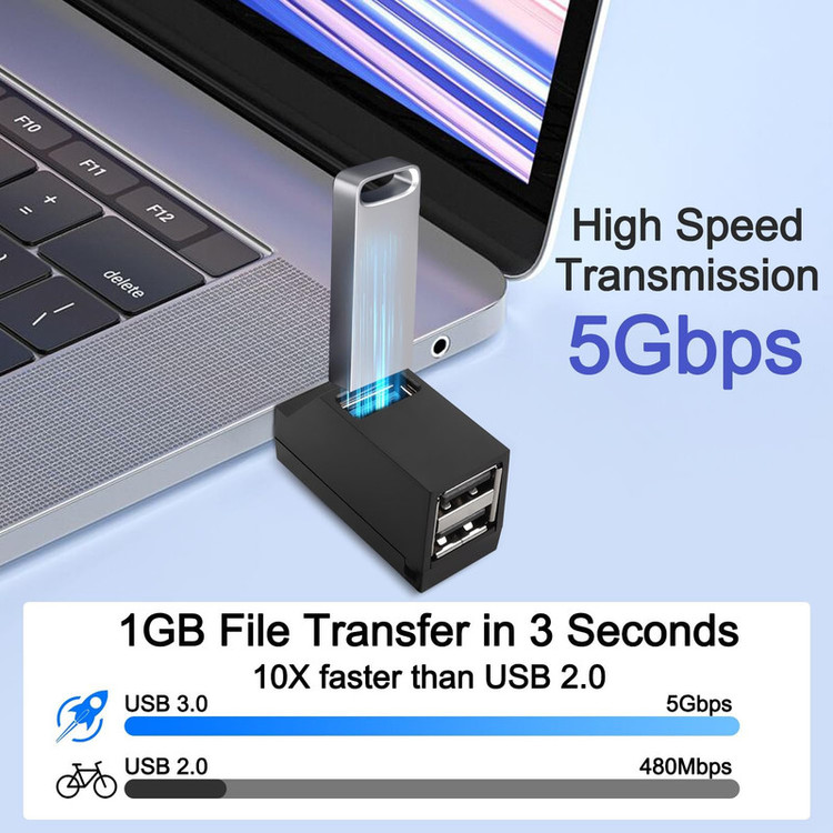 هاب 3 پورت USB 3.0 مدل 3.0