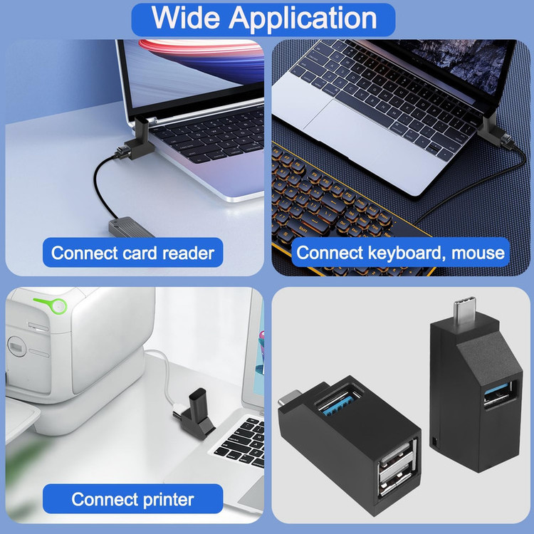 هاب 3 پورت USB 3.0 مدل 3.0
