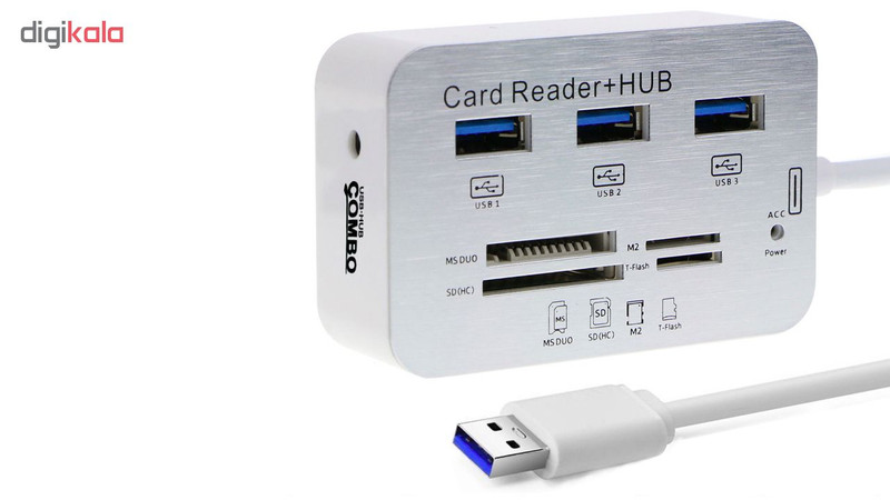 هاب 7 پورت USB 3.1 کمبو مدل B07R98V9WN