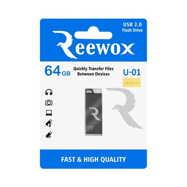 فلش مموری ریوکس مدل U-01 ظرفیت 64گیگابایت بارابط Usb2.0