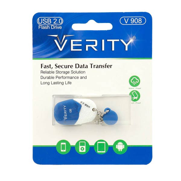 فلش مموری وریتی مدل V 908 ظرفیت 32 گیگابایت