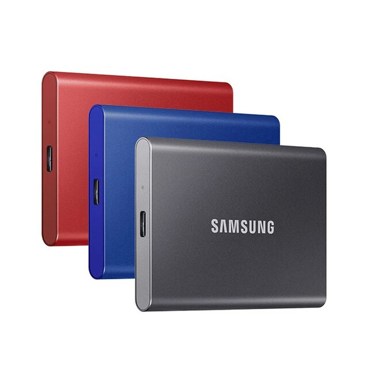 اس اس دی اکسترنال سامسونگ مدل T7 ظرفیت 1 ترابایت رابط USB 3.2 Gen2
