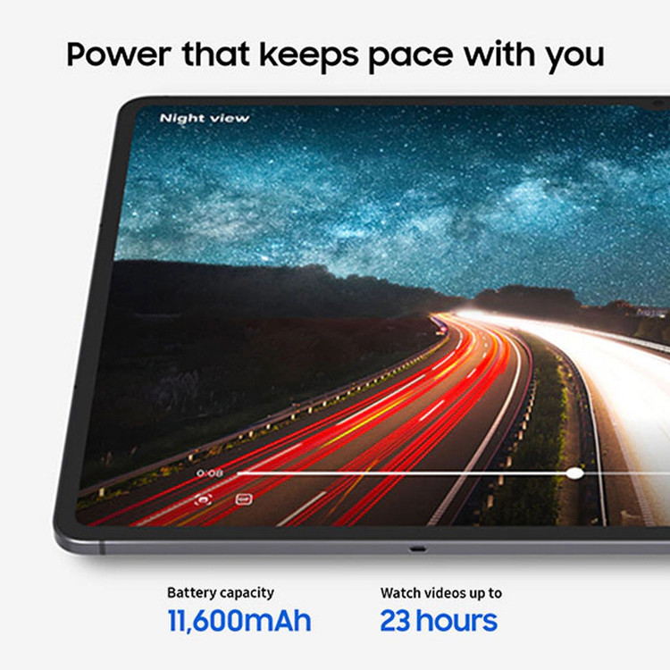 تبلت ۱۴.۶ اینچ سامسونگ مدل Galaxy Tab S11 Ultra Wi-Fi ظرفیت 256 گیگابایت و رم 12 گیگابایت، رزولوشن دوربین ۱۳ مگاپیکسل، پشتیبانی از قلم و کیبورد