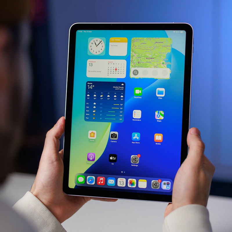 تبلت 13 اینچ اپل مدل iPad Air 13 2025 M3 Wi-Fi ظرفیت 256 گیگابایت و رم 8 گیگابایت