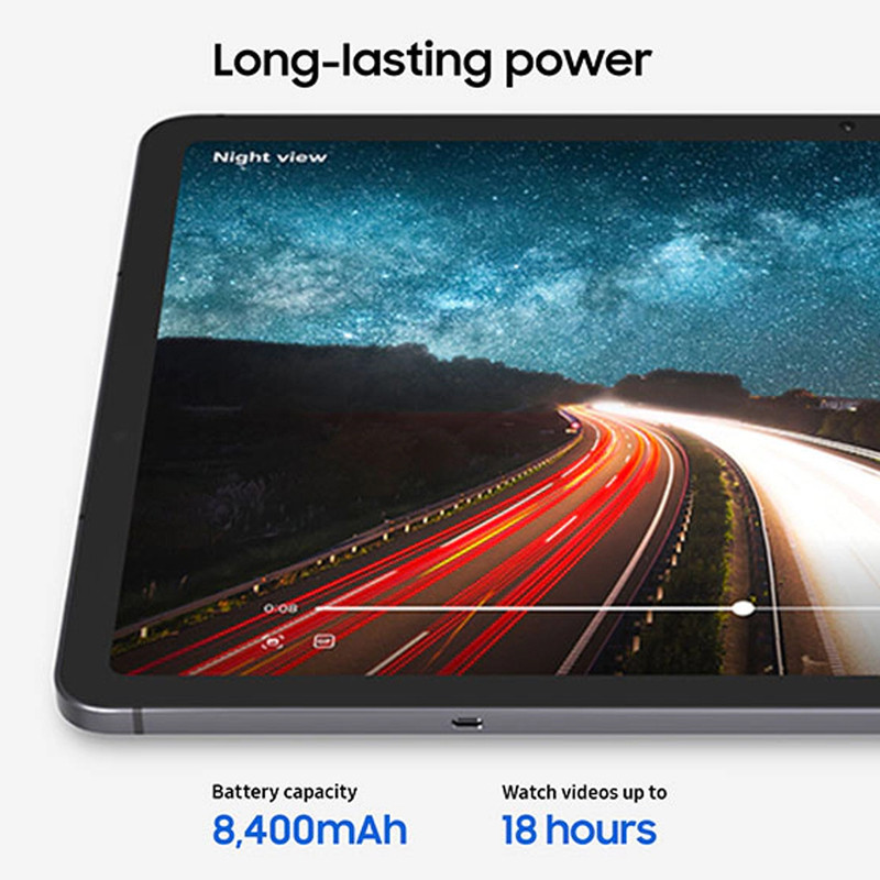 تبلت ۱۱ اینچ سامسونگ مدل Galaxy Tab S11 Wi-Fi ظرفیت 128 گیگابایت و رم 12 گیگابایت، رزولوشن دوربین ۱۳ مگاپیکسل، پشتیبانی از قلم و کیبورد