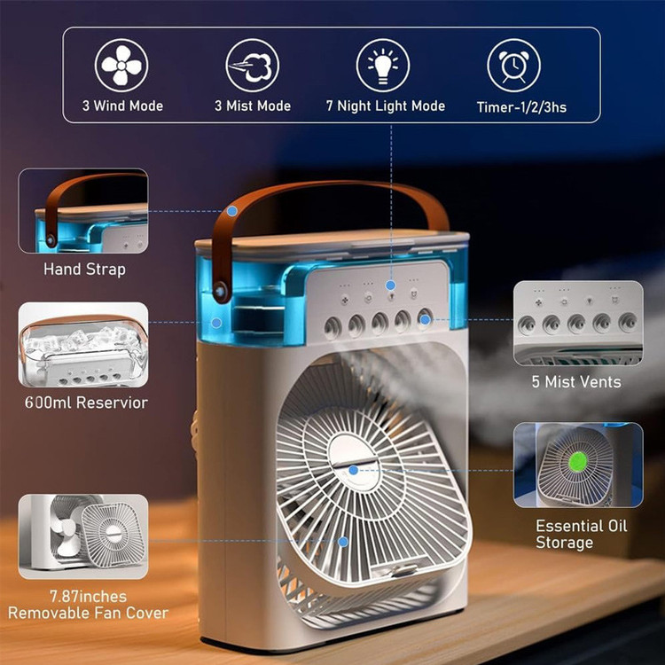 پنکه رومیزی مدل AIR COOLER FAN