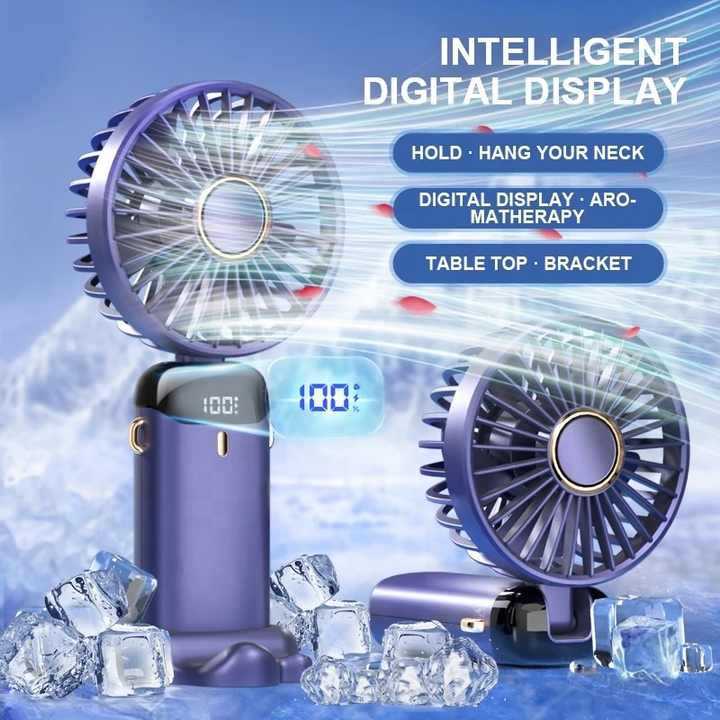 پنکه شارژی مدل XL-N15 ظرفیت 1200 میلی آمپر ساعت